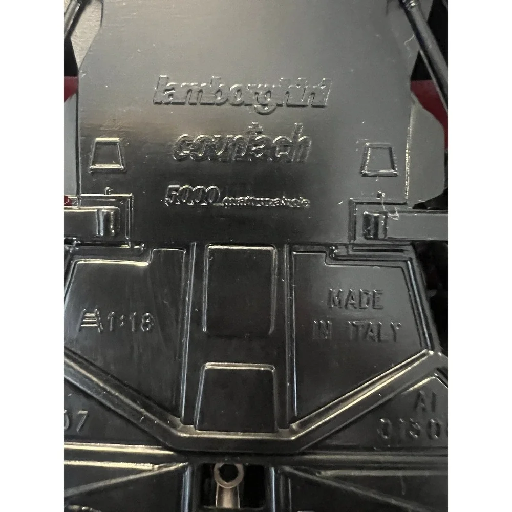 Vintage Polinstil Lamborghini Countach Diecast Made In Italy‎ Tonka